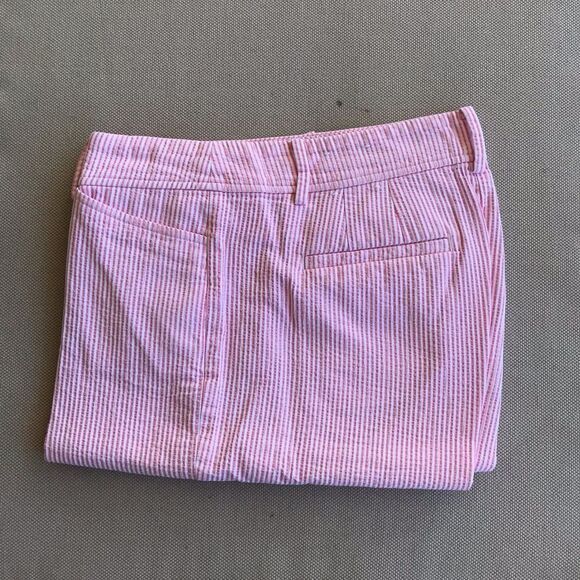 Talbots Pink Striped Pants - Picture 1 of 3